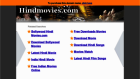 What Hindmovies.com website looked like in 2012 (11 years ago)