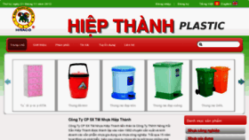 What Hiepthanhplastic.com.vn website looked like in 2012 (11 years ago)