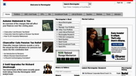What Hemscott.net website looked like in 2012 (11 years ago)