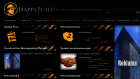 What Happybuild.com website looked like in 2012 (11 years ago)