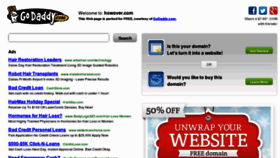 What Howover.com website looked like in 2012 (11 years ago)