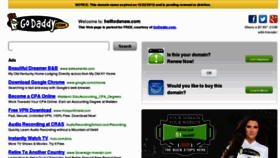What Helltodanaw.com website looked like in 2013 (11 years ago)