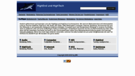 What Haiender.de website looked like in 2013 (11 years ago)