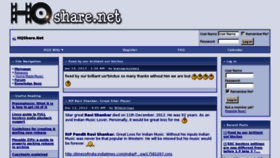What Hqshare.net website looked like in 2013 (11 years ago)