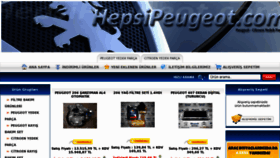 What Hepsipeugeot.com website looked like in 2013 (11 years ago)