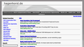 What Hagenhorst.de website looked like in 2013 (11 years ago)