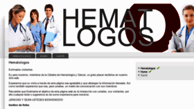 What Hematologos.org website looked like in 2013 (11 years ago)