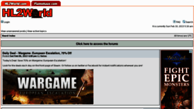 What Hl2world.com website looked like in 2013 (11 years ago)