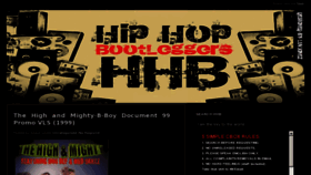 What Hiphopbootleggers.us website looked like in 2013 (11 years ago)