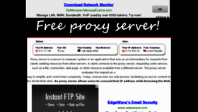 What Hideproxy.eu website looked like in 2013 (11 years ago)