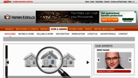 What Homes-extra.ca website looked like in 2013 (11 years ago)