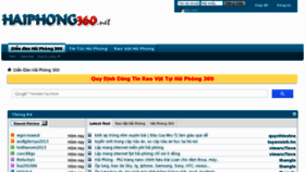 What Haiphong360.net website looked like in 2013 (11 years ago)