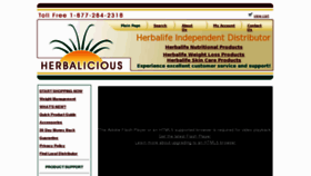 What Herbalicious.com website looked like in 2013 (10 years ago)