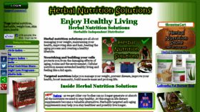 What Herbal-nutrition-solutions.com website looked like in 2013 (10 years ago)