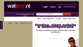 What Hosting.watsnel.nl website looked like in 2013 (10 years ago)