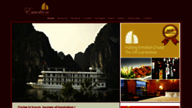 What Halong-emotion.com website looked like in 2013 (10 years ago)