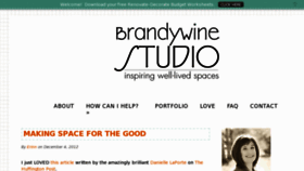 What Happylivingdesign.com website looked like in 2013 (10 years ago)