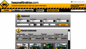 What Hasznalttraktor.com website looked like in 2013 (10 years ago)