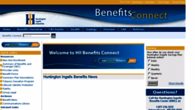 What Hiibenefits.com website looked like in 2013 (10 years ago)