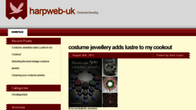 What Harpweb.org.uk website looked like in 2013 (10 years ago)
