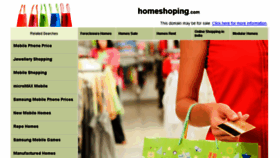 What Homeshoping.com website looked like in 2013 (10 years ago)