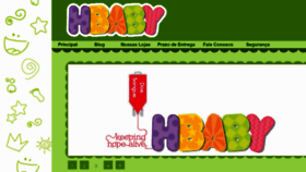 What Hbaby.com.br website looked like in 2013 (10 years ago)