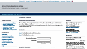 What His.uni-greifswald.de website looked like in 2013 (10 years ago)
