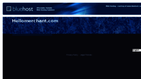 What Hellomerchant.com website looked like in 2013 (10 years ago)