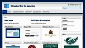 What Hillingdongrid.org website looked like in 2013 (10 years ago)