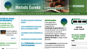 What Hceureka.it website looked like in 2013 (10 years ago)