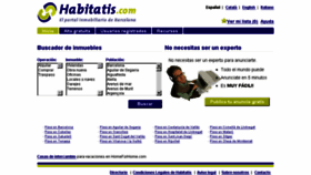 What Habitatis.com website looked like in 2013 (10 years ago)