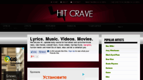 What Hitcrave.com website looked like in 2013 (10 years ago)