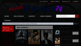 What Hindimovies24.com website looked like in 2013 (10 years ago)