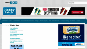 What Hobbypatch.com website looked like in 2013 (11 years ago)