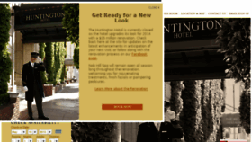 What Huntingtonhotel.com website looked like in 2014 (10 years ago)