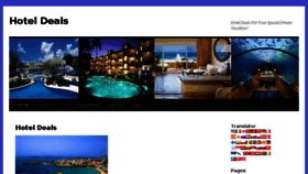 What Hoteldeals.cc website looked like in 2014 (11 years ago)
