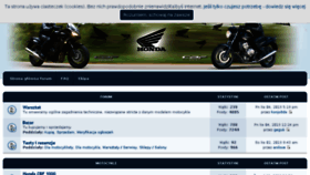 What Hoonda.pl website looked like in 2014 (10 years ago)