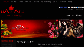 What Haoanh.com.vn website looked like in 2014 (10 years ago)