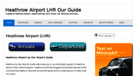 What Heathrow-airport-our-guide.com website looked like in 2014 (10 years ago)