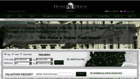 What Homehouseestates.co.uk website looked like in 2014 (10 years ago)