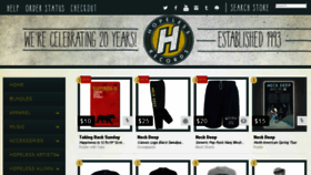 What Hopelessrecords.merchnow.com website looked like in 2014 (10 years ago)