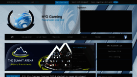 What H2o-gaming.de website looked like in 2014 (10 years ago)
