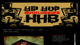 What Hiphopbootleggers.us website looked like in 2014 (10 years ago)