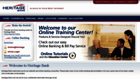 What Heritagebankva.com website looked like in 2014 (10 years ago)