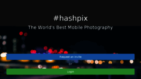 What Hashpix.com website looked like in 2014 (10 years ago)