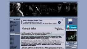 What Harrypotter-xperts.de website looked like in 2014 (10 years ago)