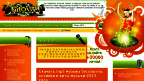 What Hitov.ru website looked like in 2014 (9 years ago)