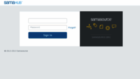 What Hub3.samasource.org website looked like in 2014 (9 years ago)
