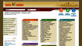 What Hallolondon.co.uk website looked like in 2014 (9 years ago)