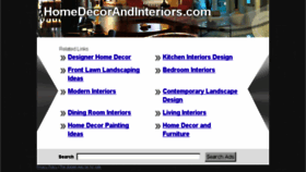 What Homedecorandinteriors.com website looked like in 2014 (9 years ago)